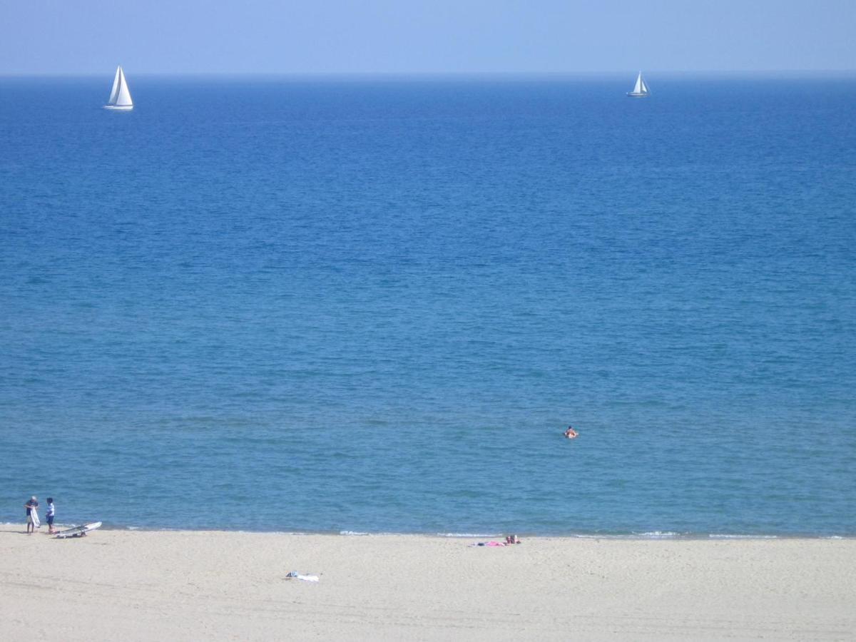 Studio Vue Sur La Mer Au 6Eme Et Dernier Etage Canet-en-Roussillon Exterior foto
