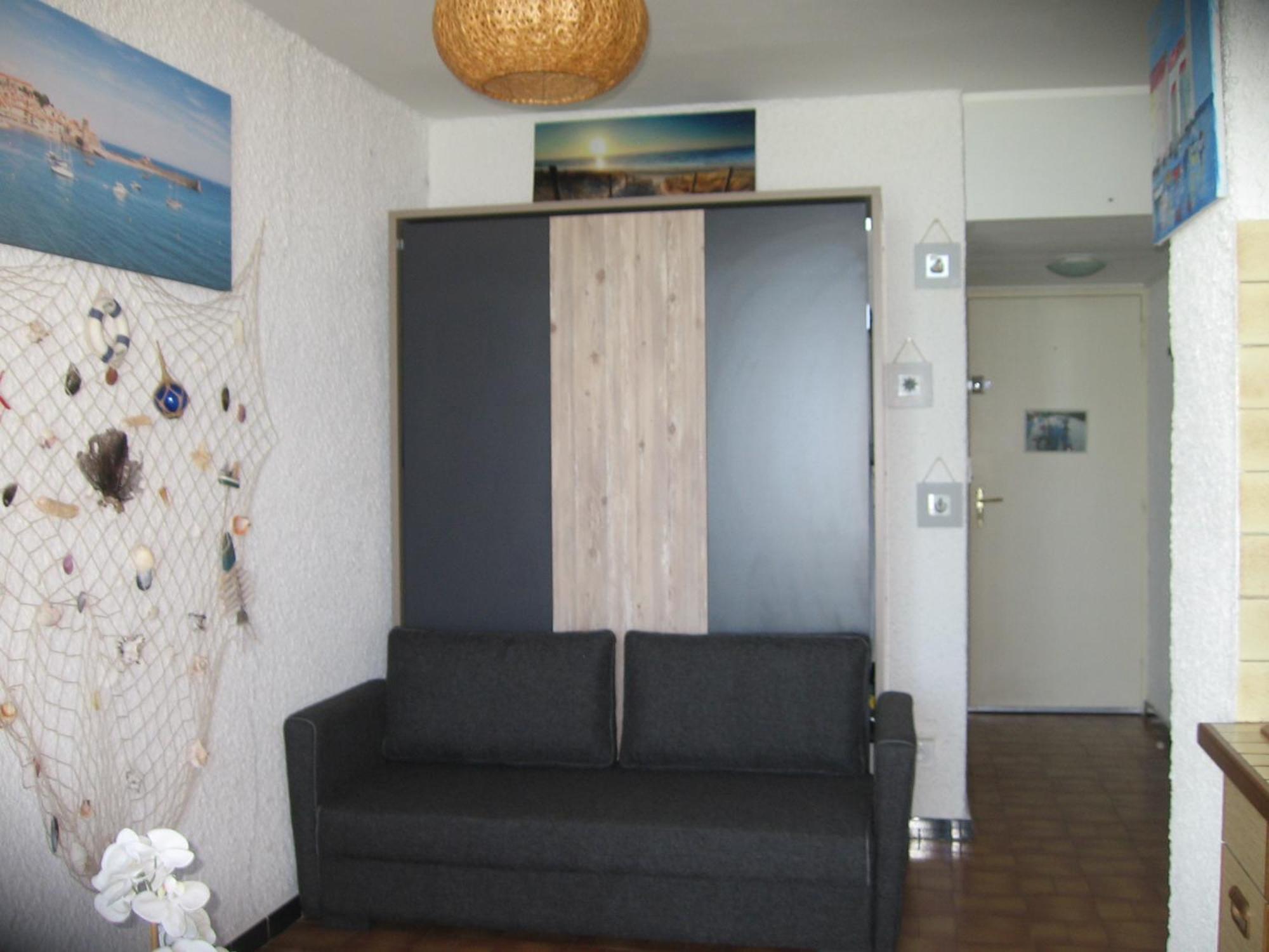 Studio Vue Sur La Mer Au 6Eme Et Dernier Etage Canet-en-Roussillon Exterior foto