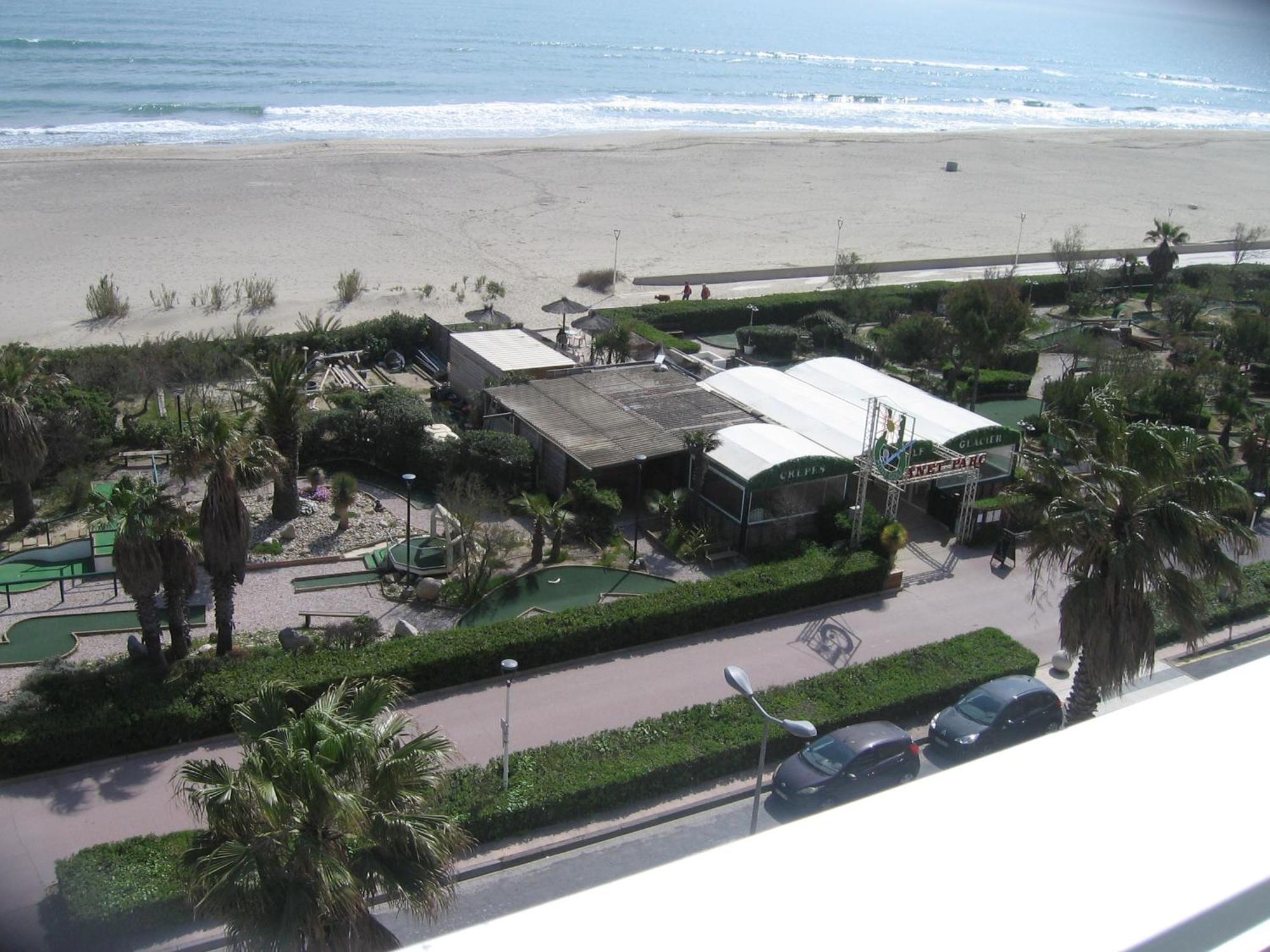 Studio Vue Sur La Mer Au 6Eme Et Dernier Etage Canet-en-Roussillon Exterior foto